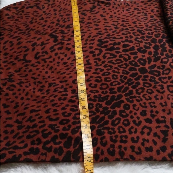 ENTRO • ANTHRO Leopard Print Off The Shoulder Tinic Top ~ NWT Size S - Picture 5 of 6